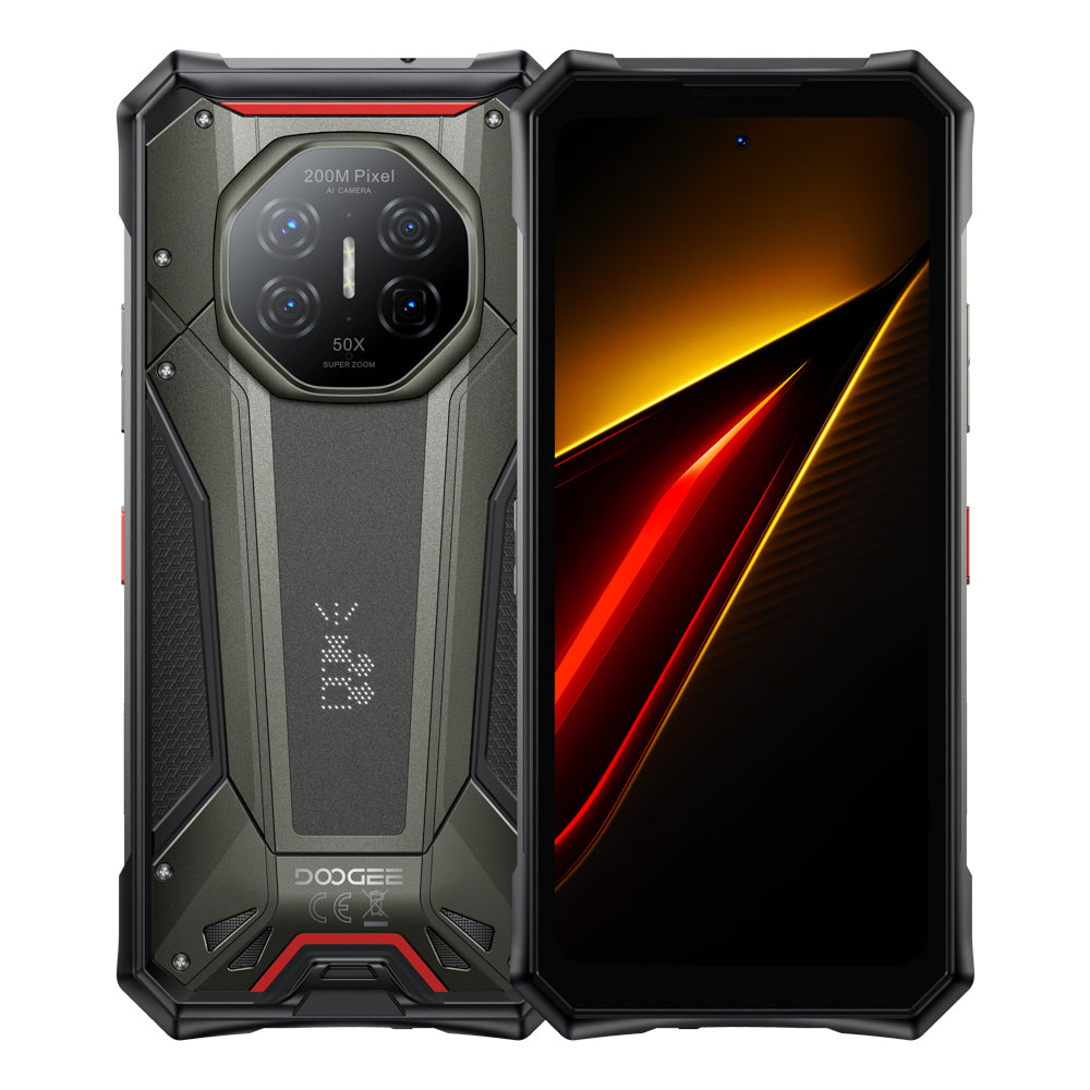 DOOGEE S300 Plus Movil Irrompible 5G, 6.78"FHD/120Hz, 11000mAh/120W, 1TB ROM(LPDDR5/5X+UFS)