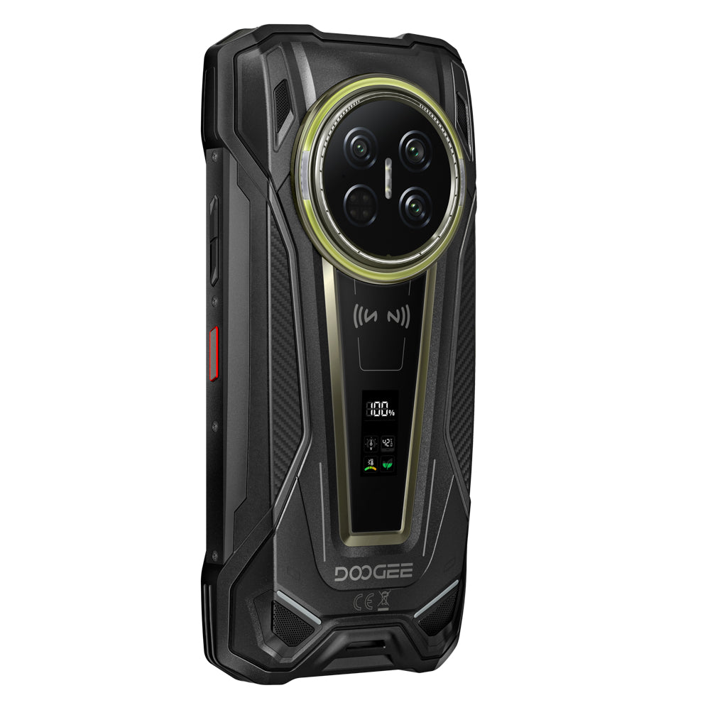 DOOGEE V MAX 2 Movil Irrompible 5G, 6.78"FHD/120Hz, 22000mAh/120W, 48GB(16+22)RAM, Anillo de Luz Para Acampar