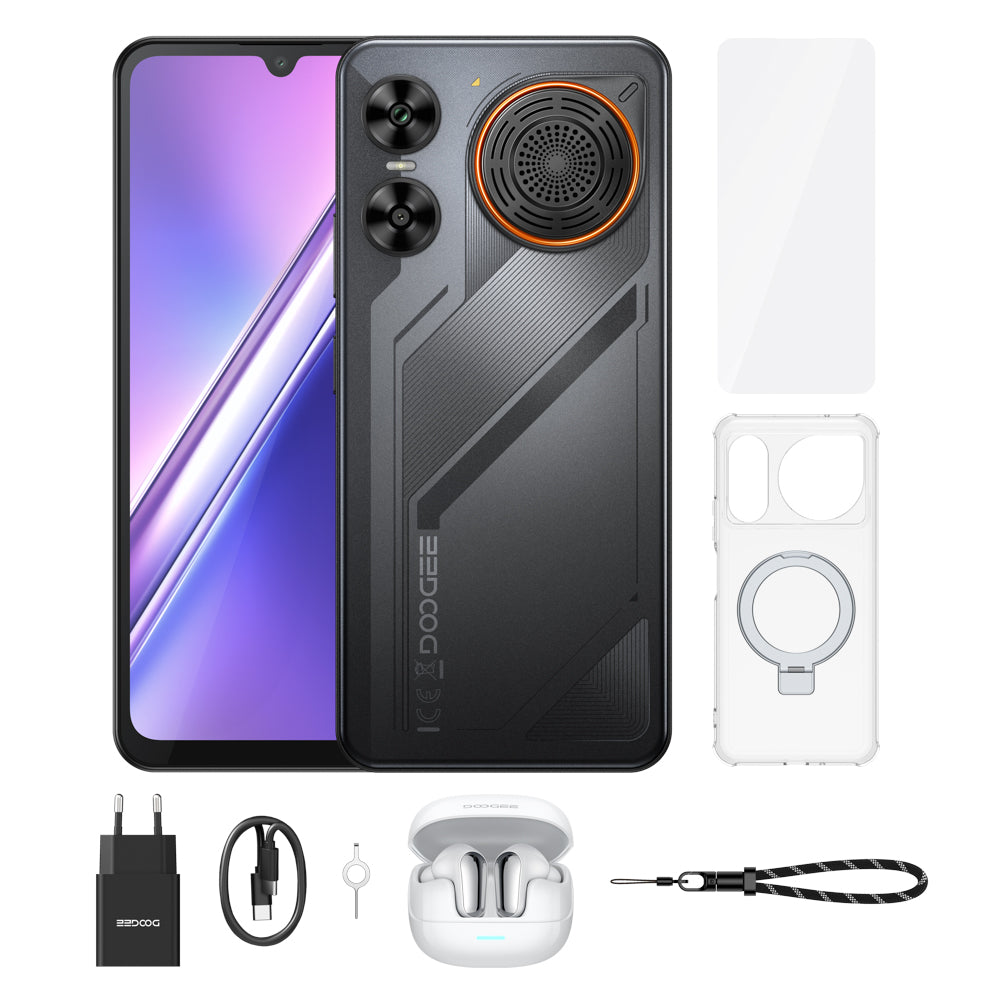 DOOGEE M30 Altavoz de Gran Amplitud Smartphone 6.88” FHD/120Hz, 8000mAh/33W Android 16, 48GB(6+42) RAM+256GB ROM Teléfono Móvil