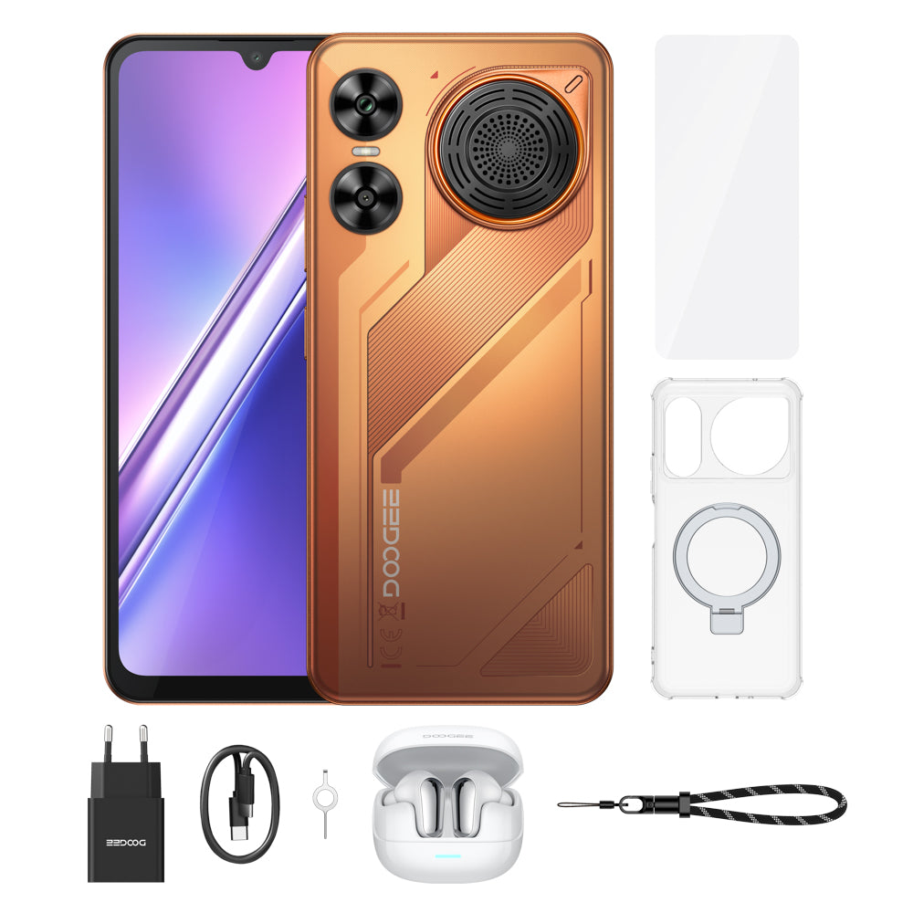 DOOGEE M30 Altavoz de Gran Amplitud Smartphone 6.88” FHD/120Hz, 8000mAh/33W Android 16, 48GB(6+42) RAM+256GB ROM Teléfono Móvil
