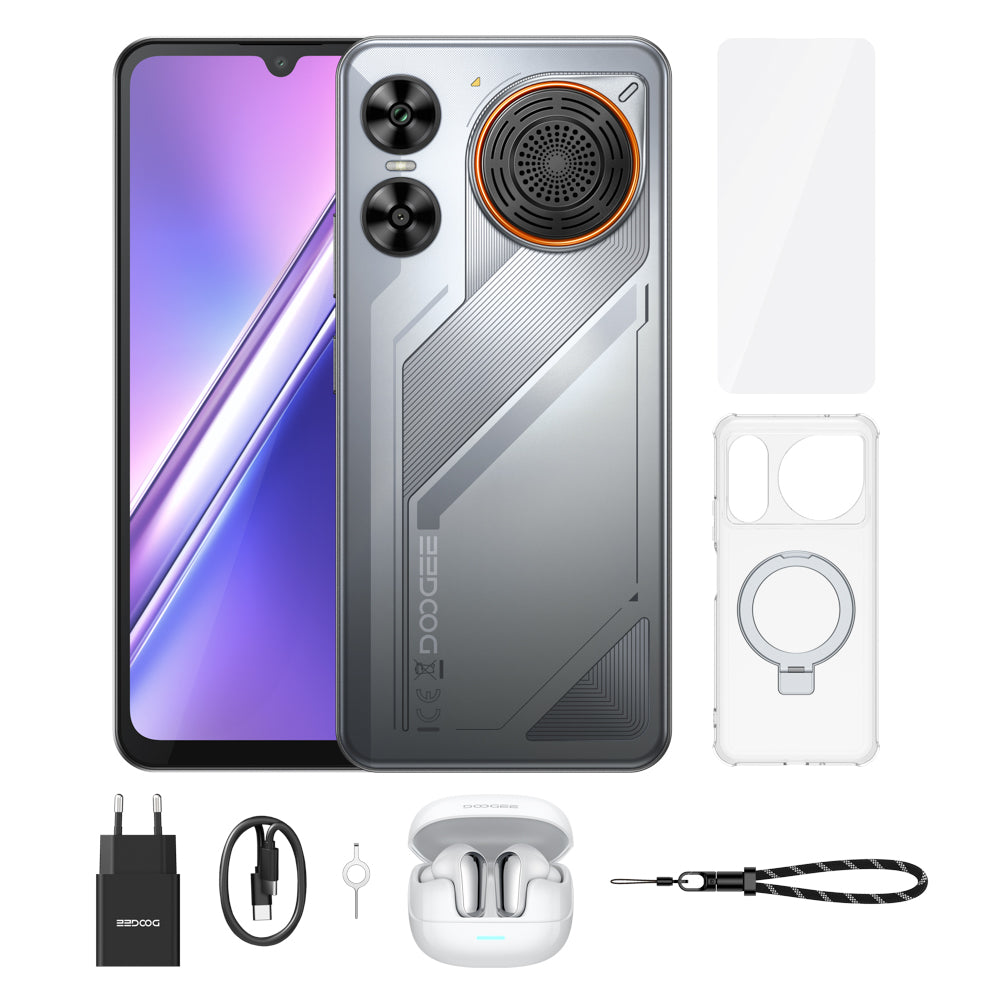 DOOGEE M30 Altavoz de Gran Amplitud Smartphone 6.88” FHD/120Hz, 8000mAh/33W Android 16, 48GB(6+42) RAM+256GB ROM Teléfono Móvil