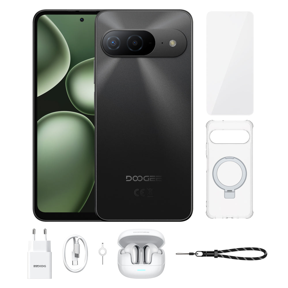 DOOGEE B10 Smartphone 7600mAh/33W G100 Android 16, 48GB(6+42) RAM+256GB ROM Teléfono Móvil