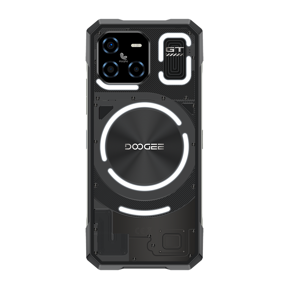 DOOGEE Blade GT Ultra Teléfono móvil robusto 5G Android 14 y cámara con IA y efecto de luz LED
