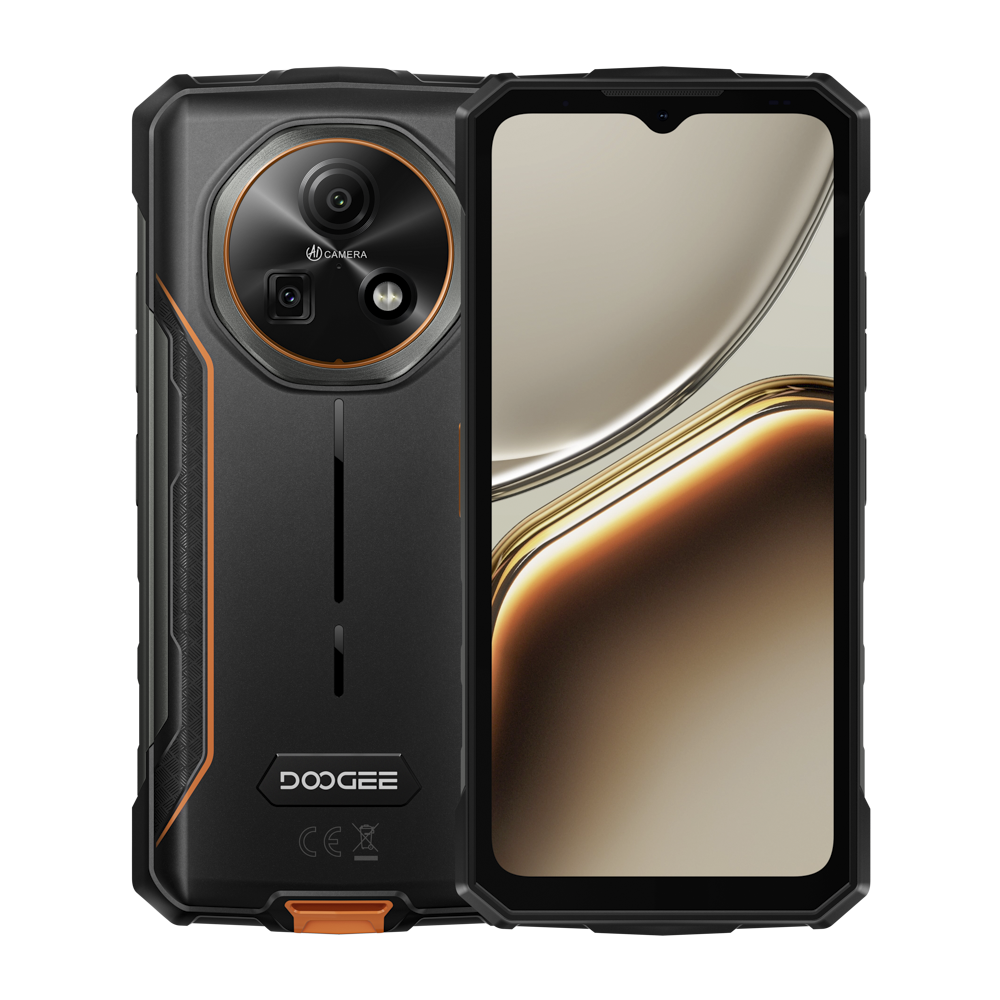 DOOGEE Fire 5 Pro 4G Móvil Resistente 13000mAh 18W Android 15 Móvil Irrompible