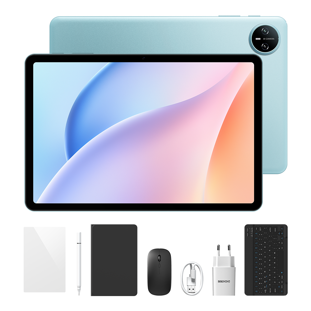 DOOGEE Tab A9 Pro Tableta Unisoc T310 de 20 GB + 128 GB, 10,1 pulgadas, 6580 mAh, Android 15