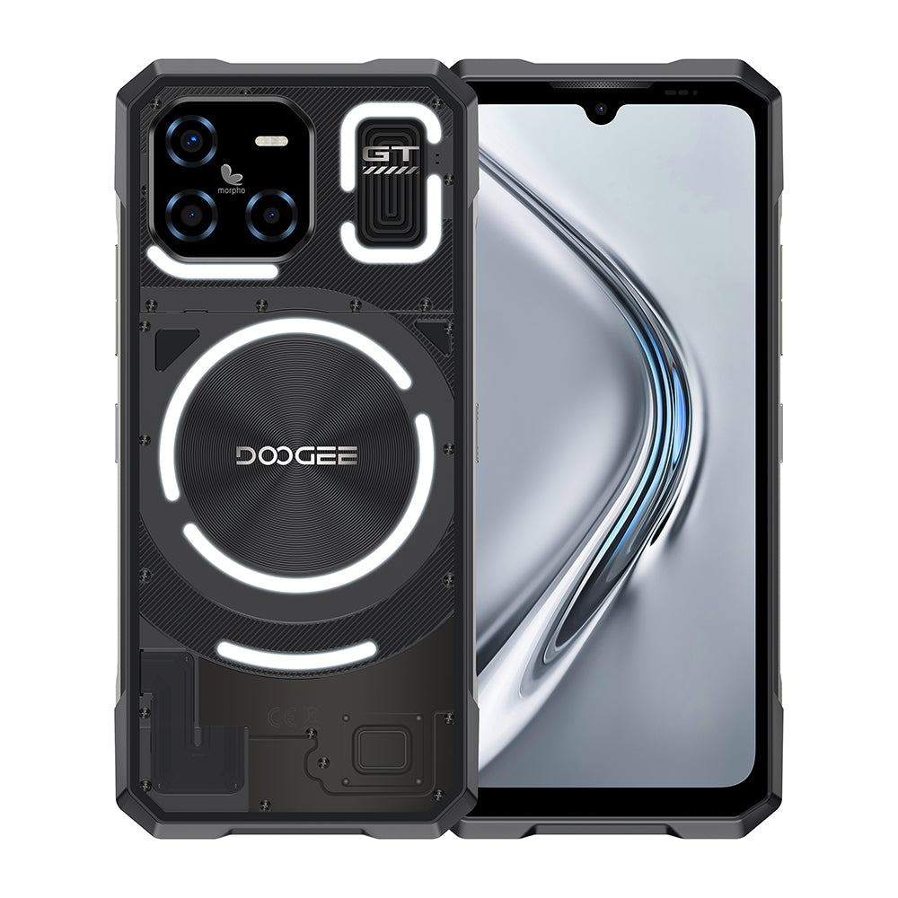DOOGEE Blade GT Ultra Teléfono móvil robusto 5G Android 14 y cámara con IA y efecto de luz LED