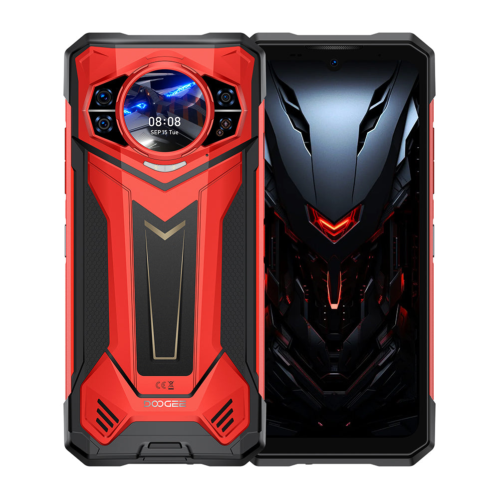 DOOGEE S200 Plus Smartphone robusto 5G con pantalla trasera AMOLED de 32 GB de RAM y 512 GB de ROM