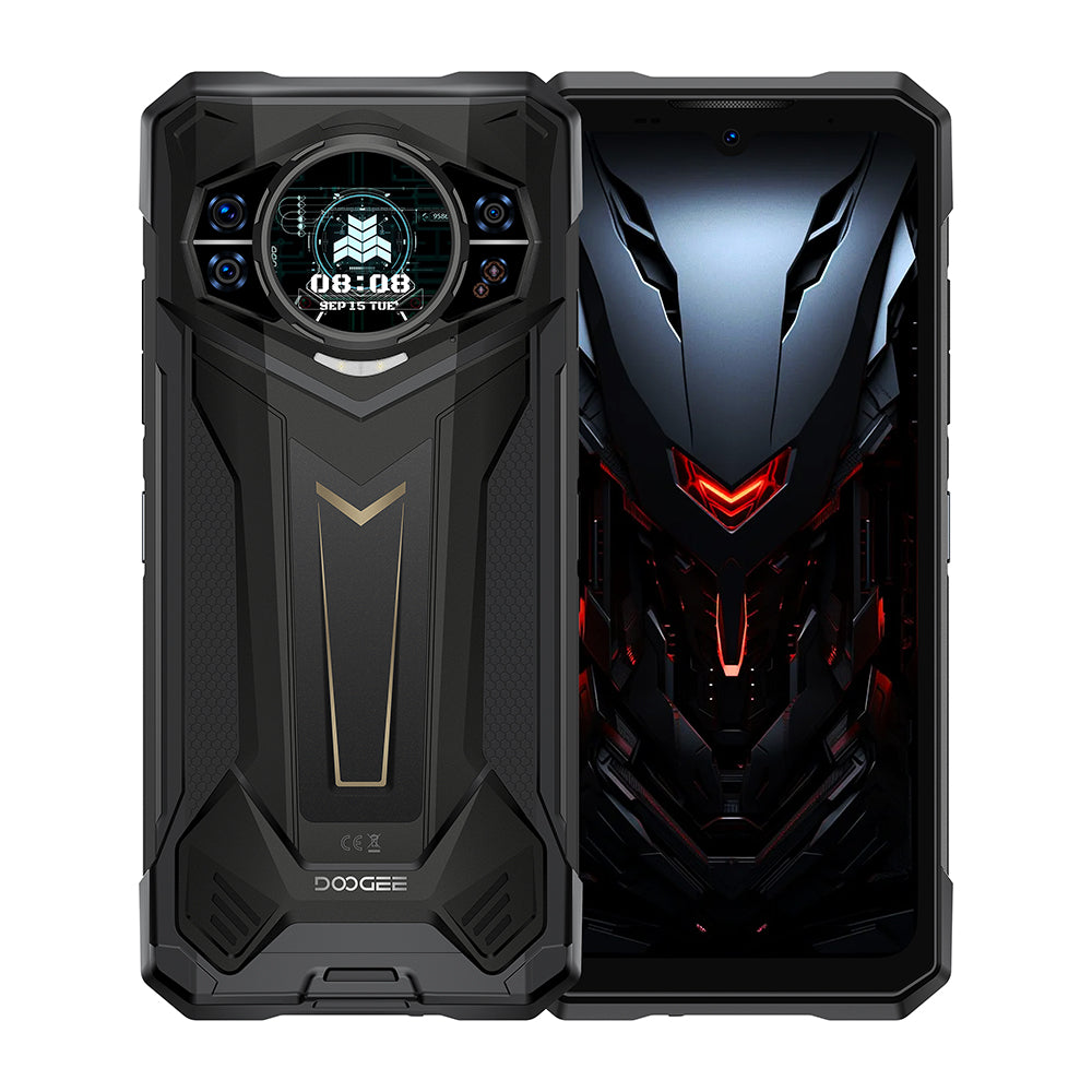 DOOGEE S200 Plus Smartphone robusto 5G con pantalla trasera AMOLED de 32 GB de RAM y 512 GB de ROM