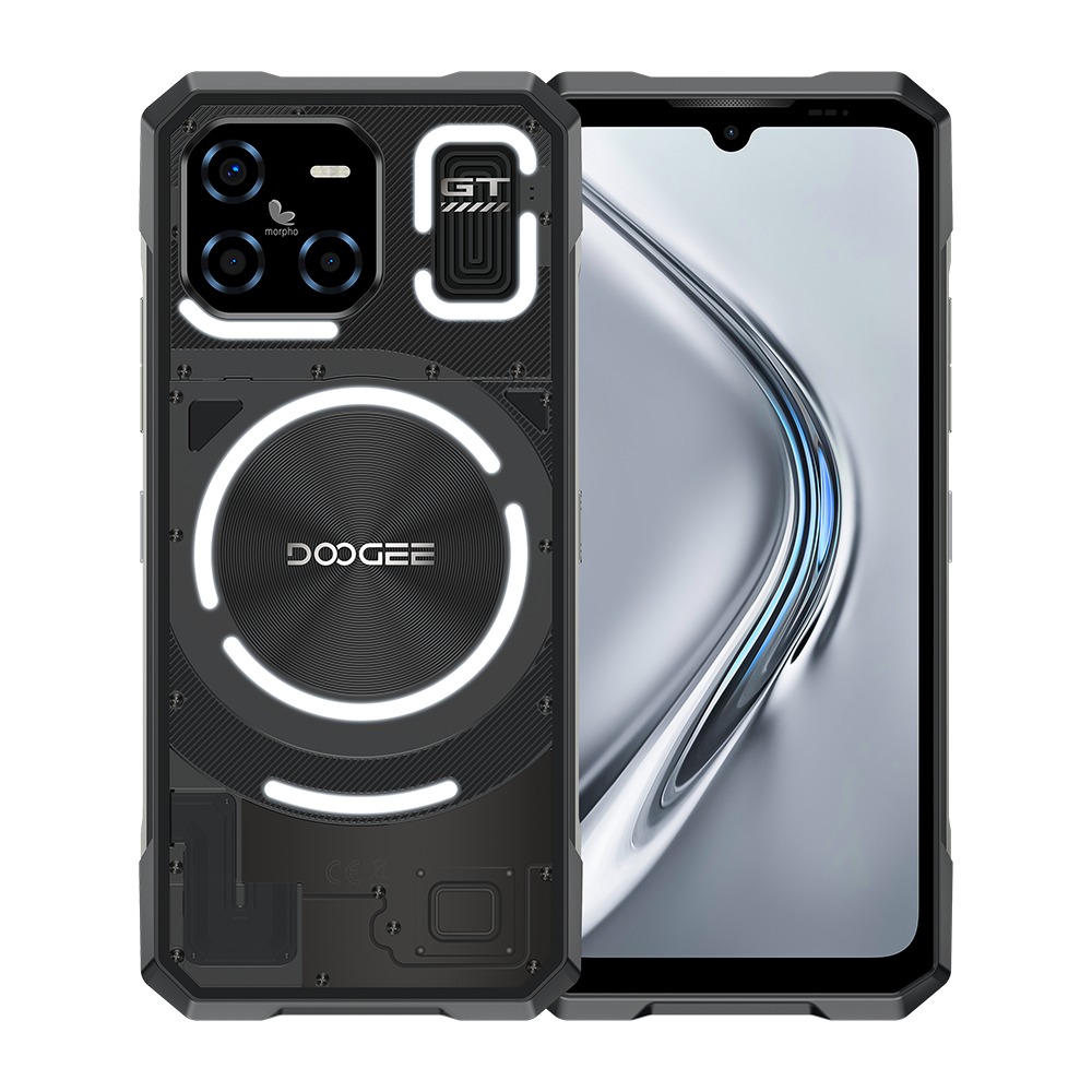 DOOGEE Blade GT Ultra Teléfono móvil robusto 5G Android 14 y cámara con IA y efecto de luz LED