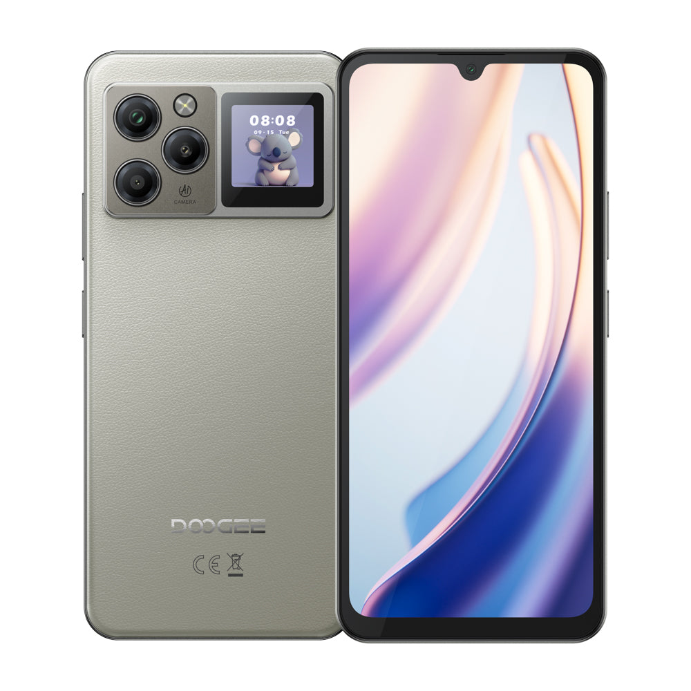 DOOGEE M30 Pro Pantalla trasera multifuncional IPS de 1,3 pulgadas Smartphone 6.88” FHD/120Hz, 8000mAh/33W Android 16, 64GB(8+56) RAM+256GB ROM Teléfono Móvil