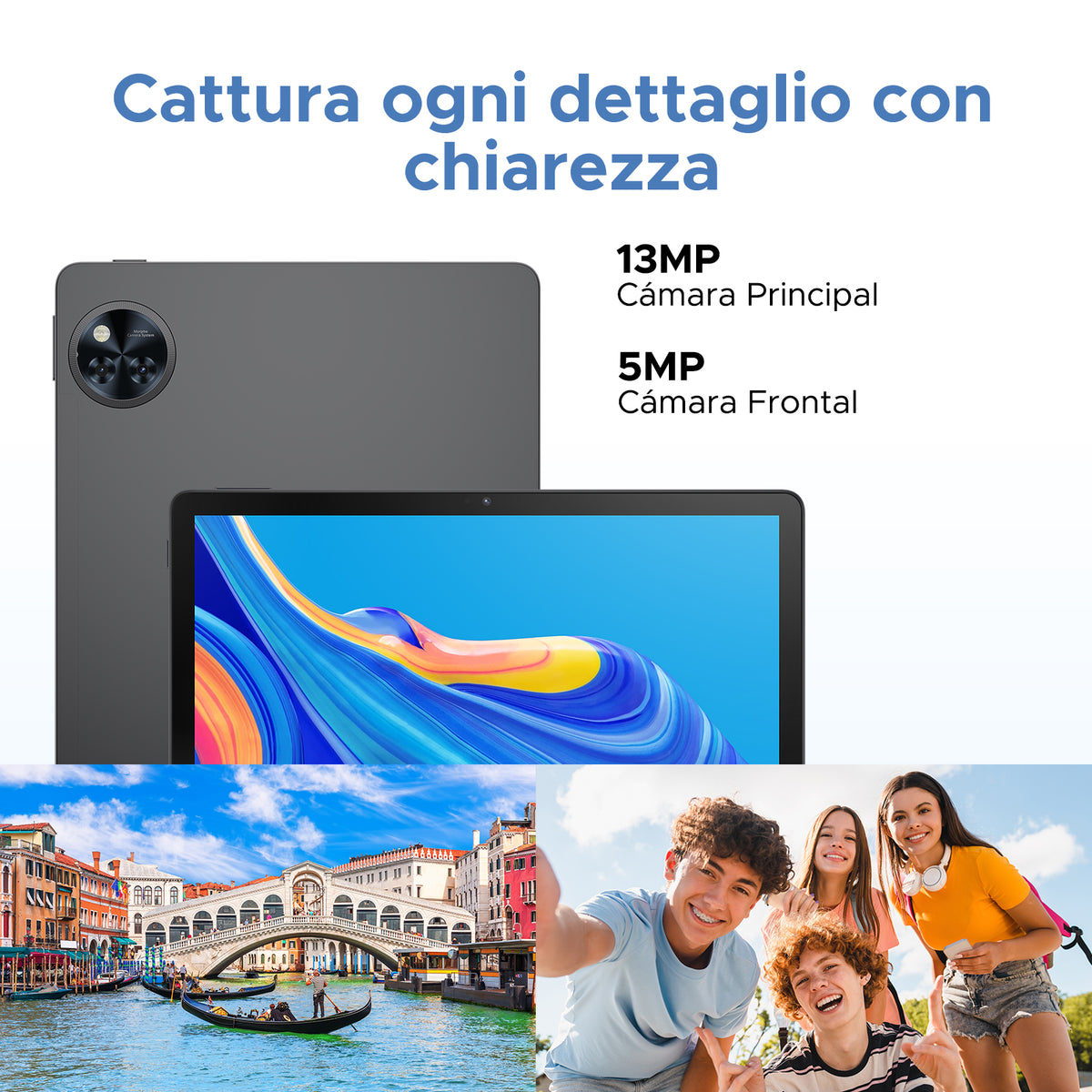 DOOGEE U11 Pro VIP Tableta con 30 GB de RAM y 256 GB de ROM, 5060 mAh, Android 15