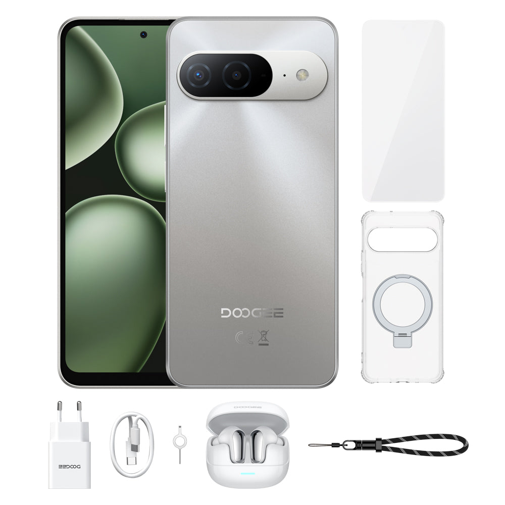 DOOGEE B10 Smartphone 7600mAh/33W G100 Android 16, 48GB(6+42) RAM+256GB ROM Teléfono Móvil