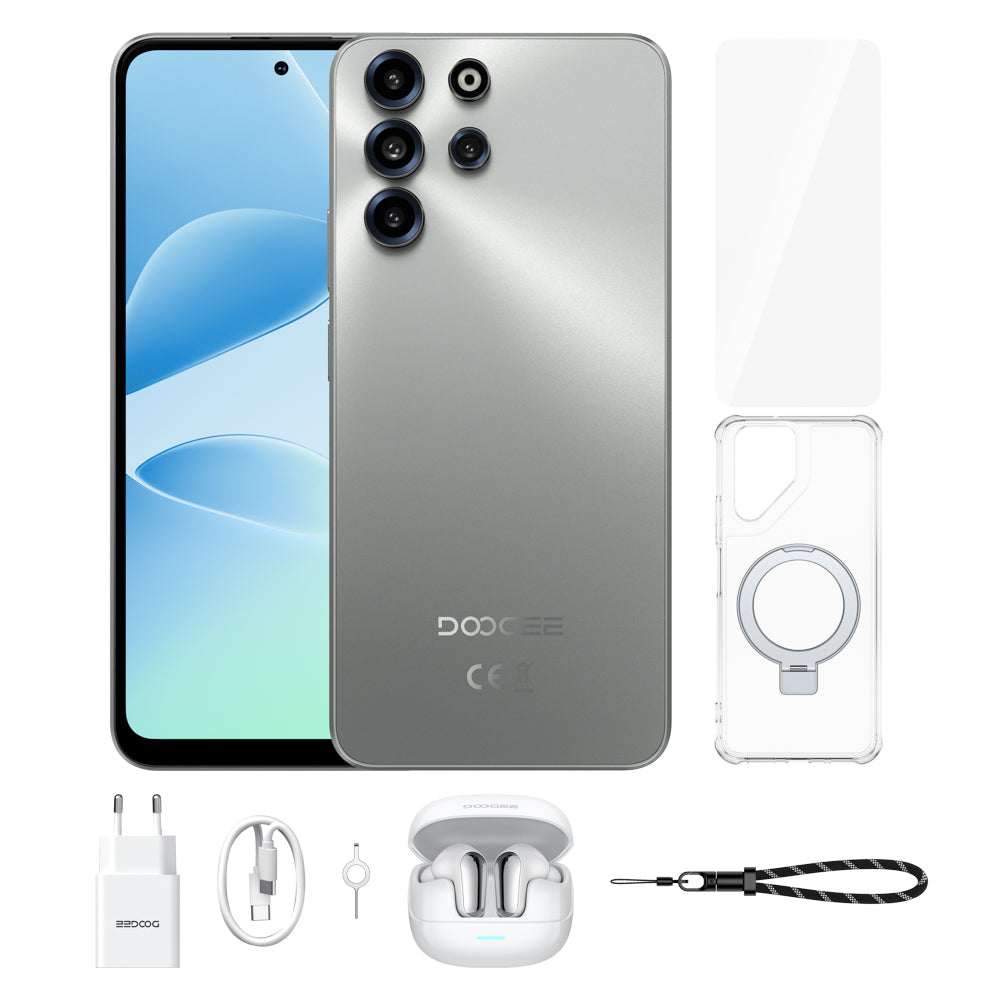 DOOGEE B10 Pro Smartphone 6.63” FHD/120Hz, 7600mAh/33W G100 Android 16, 64GB(8+56) RAM+256GB ROM Teléfono Móvil