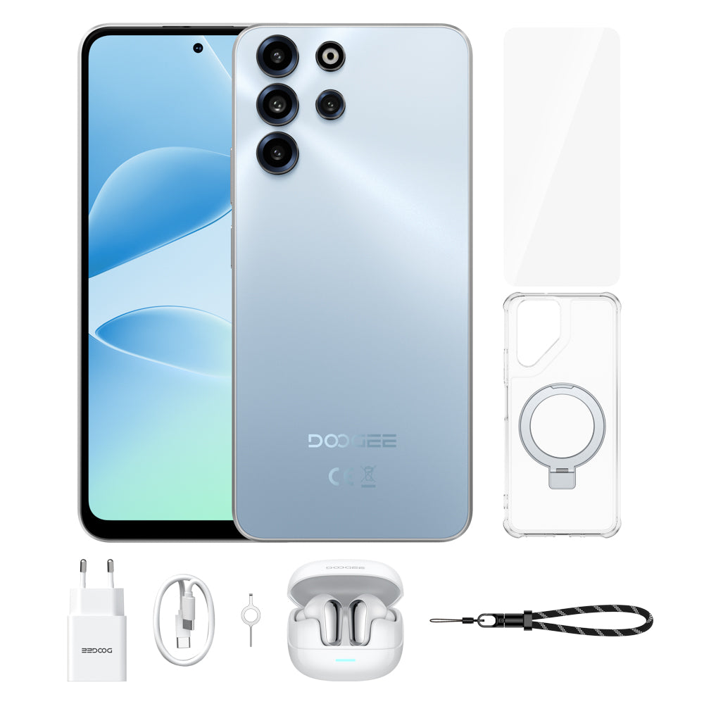 DOOGEE B10 Pro Smartphone 6.63” FHD/120Hz, 7600mAh/33W G100 Android 16, 64GB(8+56) RAM+256GB ROM Teléfono Móvil